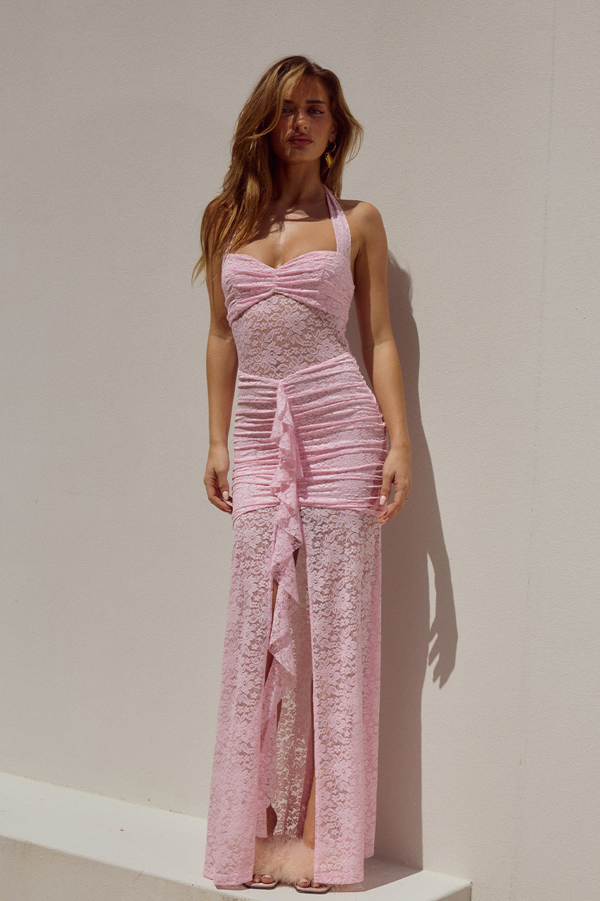 Annika Maxi Dress - Pink