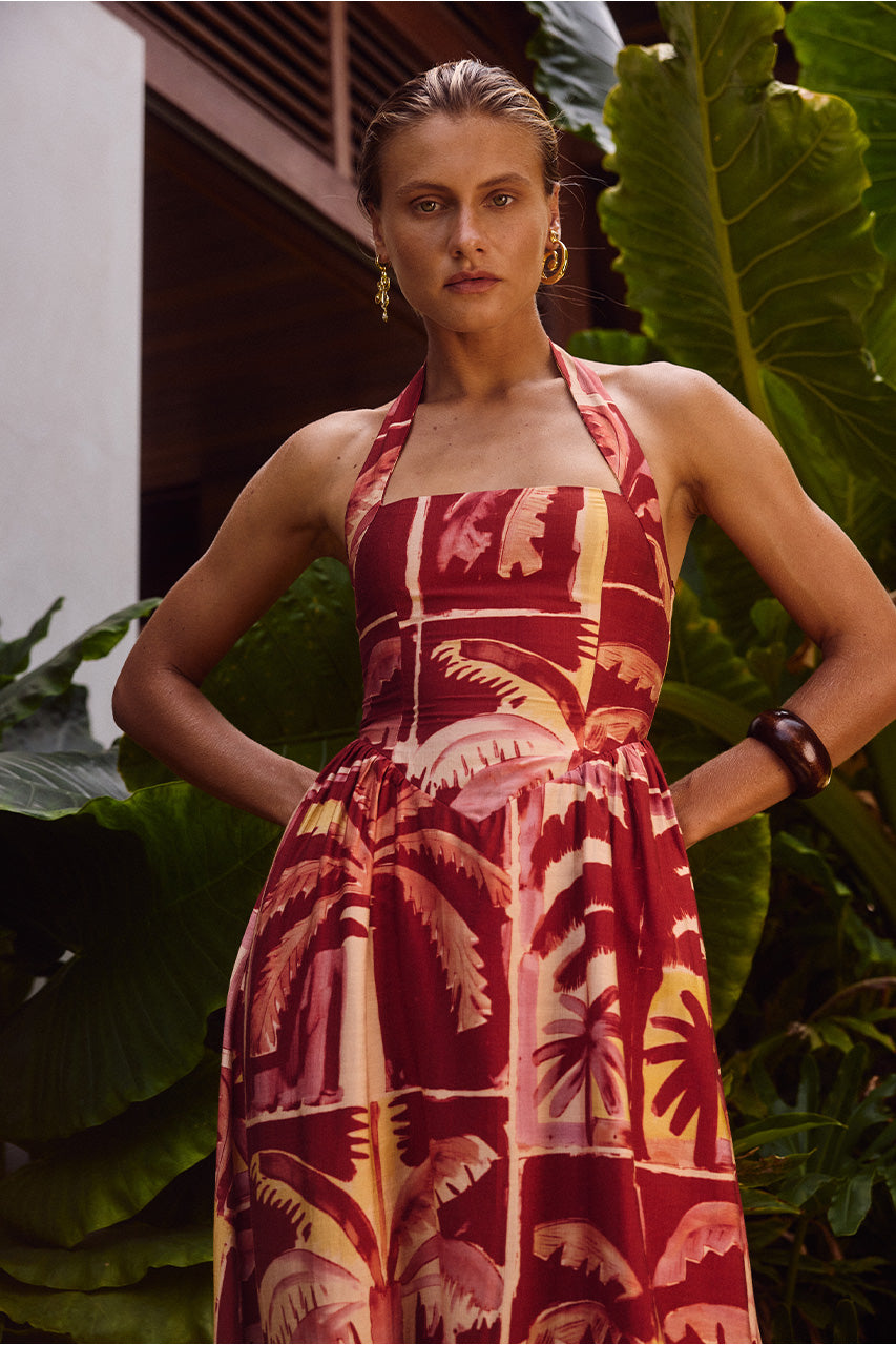 Arlo Midi Dress - Arlo Print