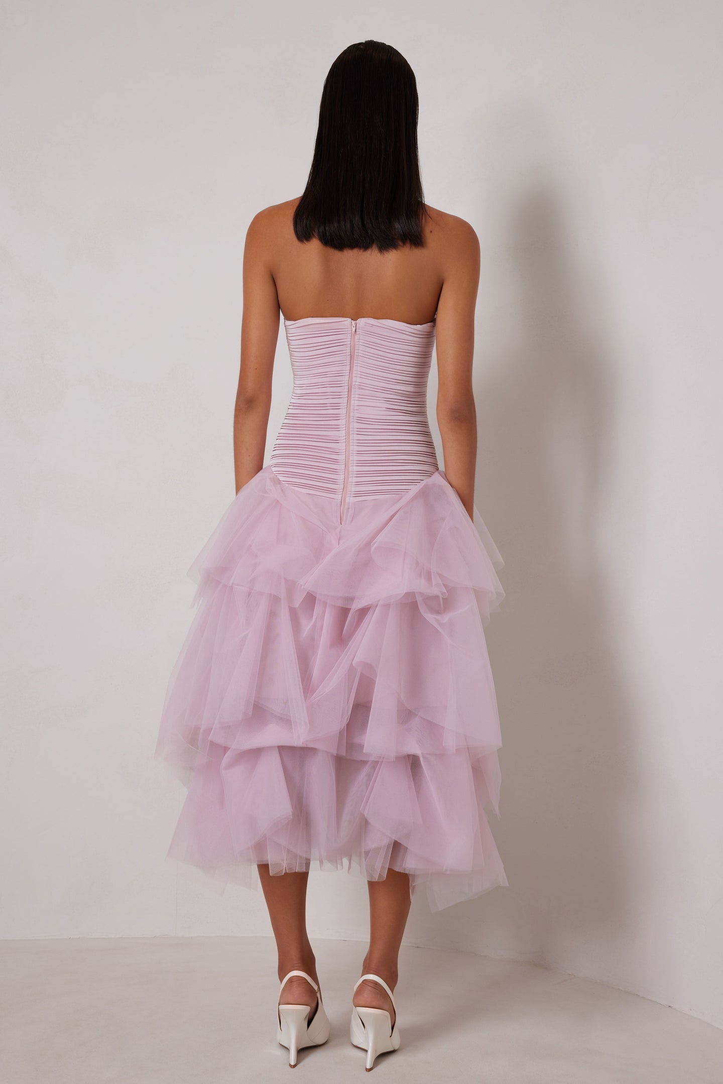 Celine Dress - Rose Pink