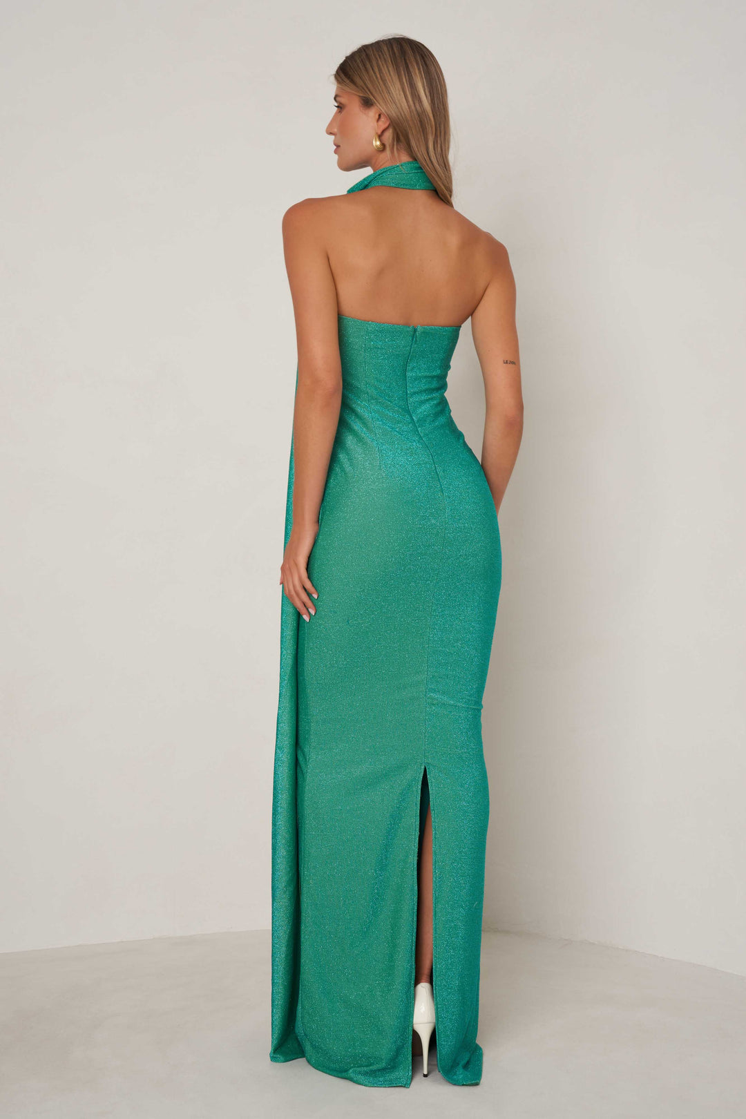 Gabriella Dress - Marine Green