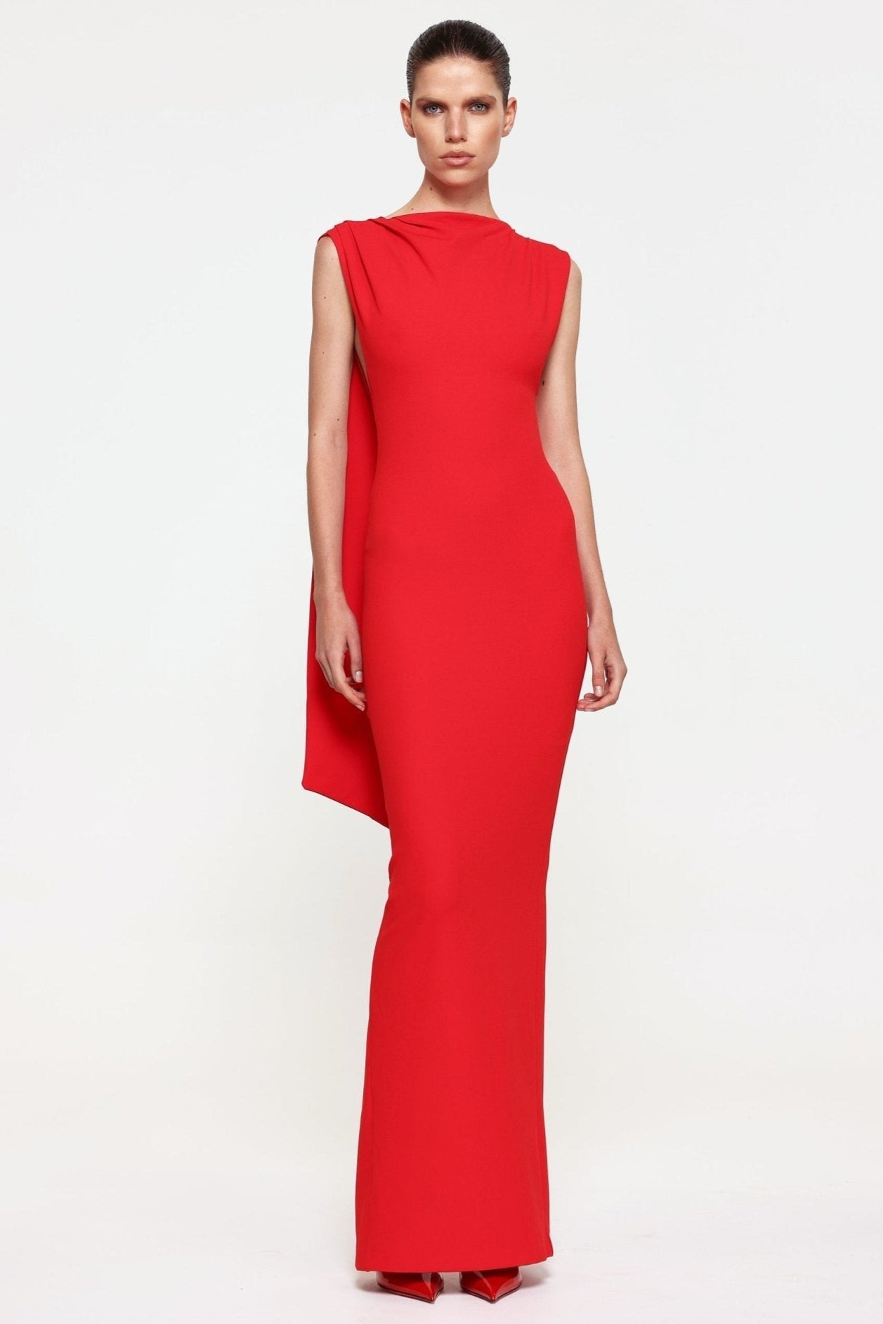 Audrey Gown - Cherry Red