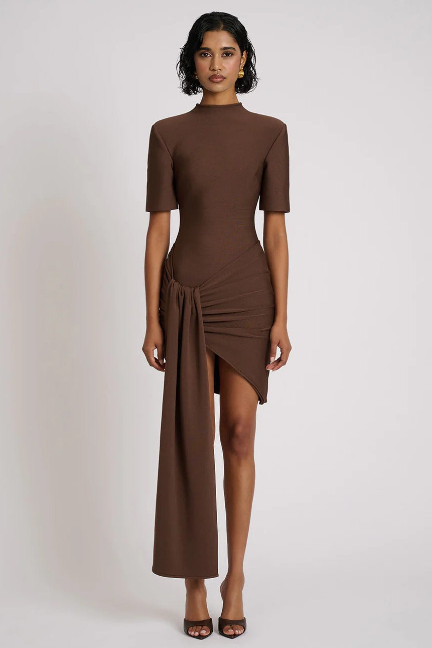 Eloise Dress - Chocolate